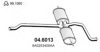 AUDI 8A0253409AA Middle Silencer